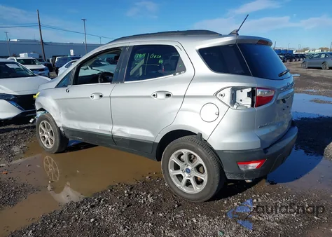 2019 Ford Ecosport Se z USA, uszkodzony, nr VIN MAJ6S3GL8KC266993